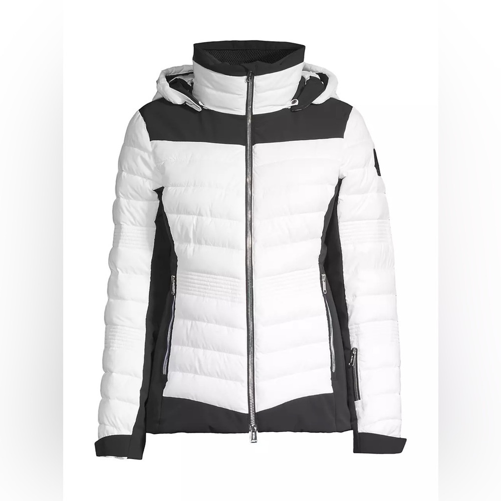 Head Sportswear Rebels Immensity Quilted Hooded Jacket Women Size Small